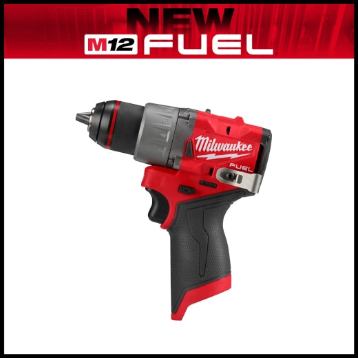 Milwaukee Tool 3403-20 M12 FUEL 1/2 in Drill Driver bare tool side view