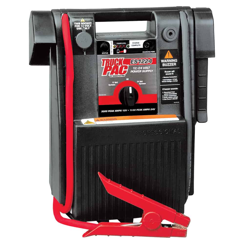 Clore Automotive ES1224 Booster Pac 3.000 Peak Amp 12V/24V Jump Starter