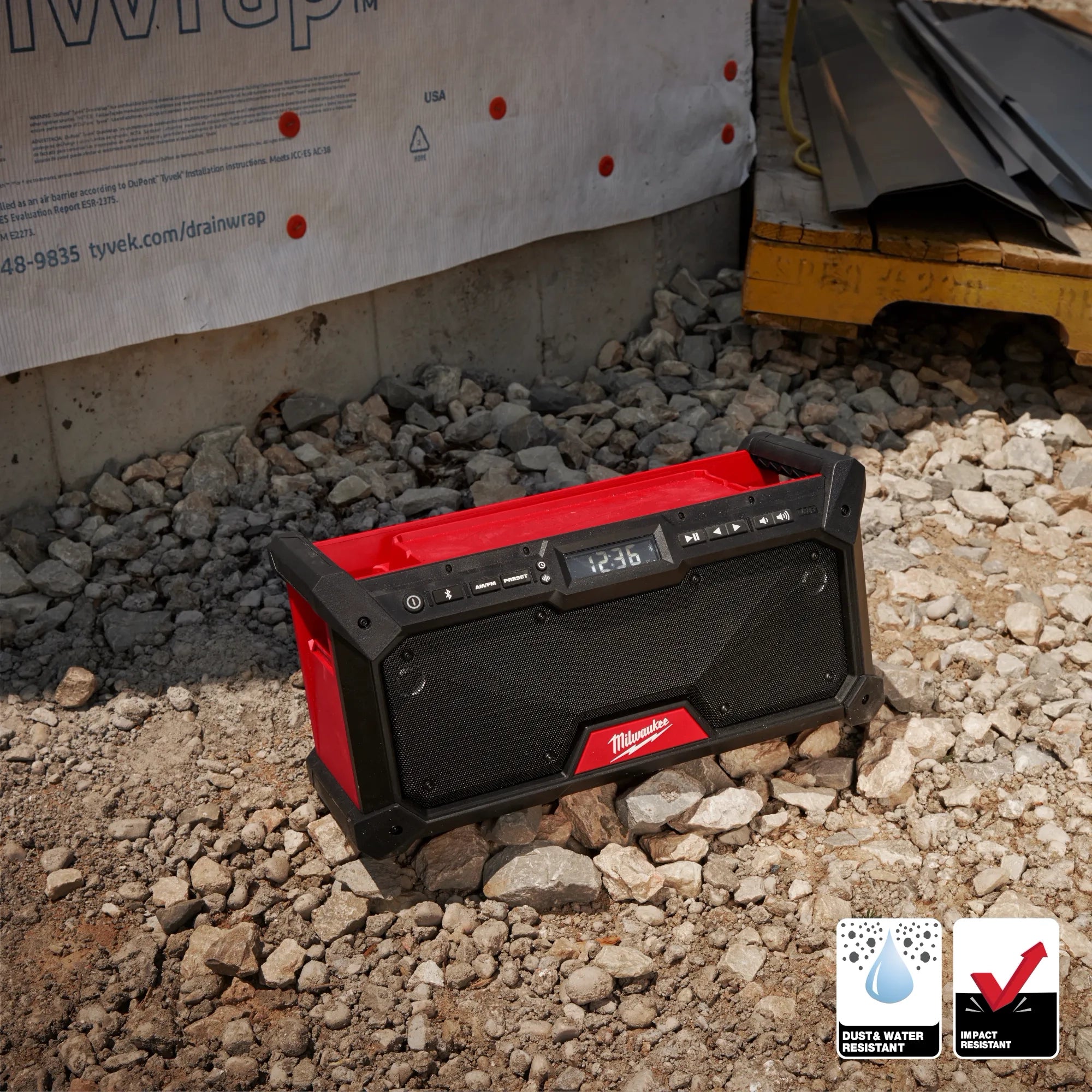 Milwaukee Tool 2952-20 M18 Bluetooth Jobsite Radio