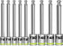 GripEdge BST9LS 9-Pc 1/4" & 3/8" Drive Long Ball Rpt Torx Driver Set, T10-T50 - MPR Tools & Equipment
