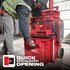 Milwaukee Tool 48-22-8420 PACKOUT Rolling Drawer Tool Box - 9-Inch All-Terrain Wheels Detail