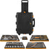 Coffret d'outils GearWrench GWGMTK185 (185 pièces) avec douilles GMTK de 6,35 mm (1/4"), 9,5 mm (3/8") et 12,7 mm (1/2"), rangés dans des plateaux en mousse et un porte-outils robuste.