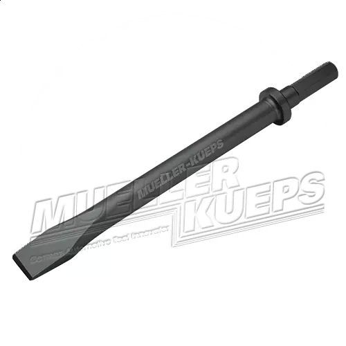 Mueller-Kueps EQ-290 318 Heavy Duty VIBRO-IMPACT Flat Chisel, steel construction with flat blade tip