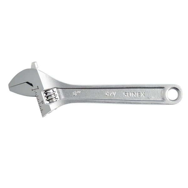 Sunex Tools SXAWS3C 3-pc Adjustable Wrench Set – 6", 8" & 10"