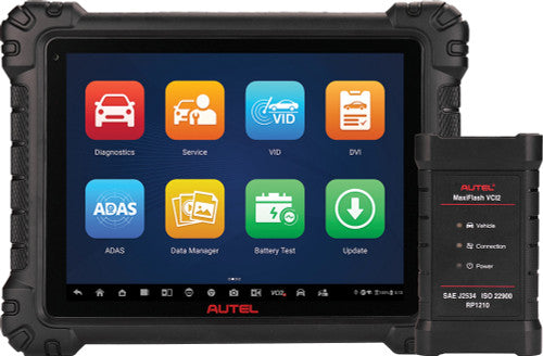 Autel MS909S2 MaxiSys MS909S2 11-Inch Wireless Advanced Diagnostic Android-Based Touchscreen Tablet with MaxiFlash VCI2 & J2534 Pass-Thru Programming Device - MPR Tools & Equipment