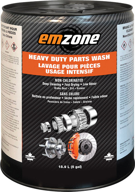 Emzone 45281 Heavy Duty Parts Cleaner, 18.9 L (5 Gallon) Pail for Use with a Spigot - MPR Tools & Equipment
