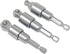 CTA Tools 9594 3-Pc Universal Wobble Drive Socket Bits, 1/4", 3/8", 1/2" Drive, 1/4" Hex Shank - MPR Tools & Equipment