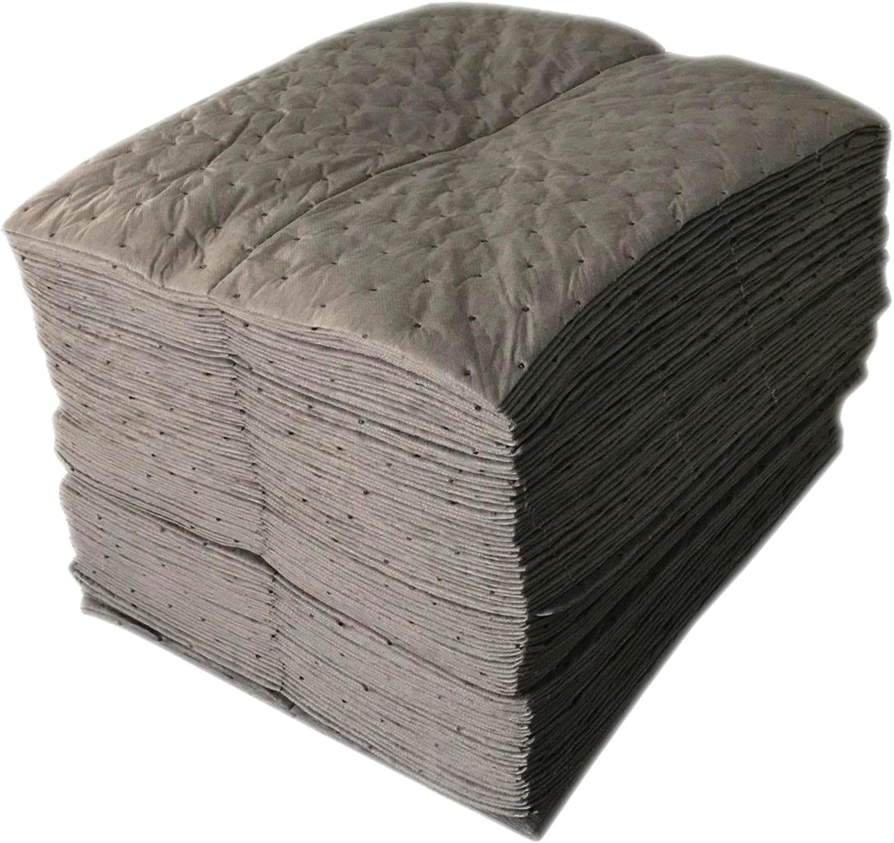 SpilKleen UP118-9 1-Ply Medium Weight Contractor Grade Universal Pads, 15" x 18", 100 Pads/Bale