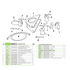 Greenlee 777 Hydraulic Segment Bender parts diagram and component breakdown table