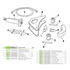 Greenlee 880 Hydraulic Bender exploded parts diagram with component list
