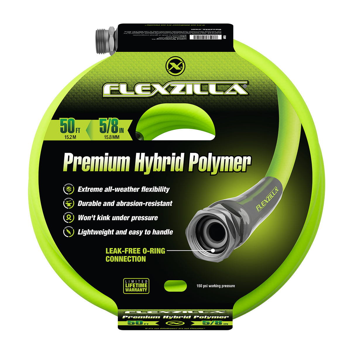 Flexzilla HFZG550YW Garden Hose, 5/8 In. x 50 Ft.