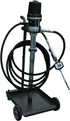 Turbo XL PU05060KD-HD 5:1 Oil Pump Kit with Cart, 25 Ft Hose, Drum Cover & Digital Oil Nozzle, 60L Capacity, 40L/Min (10.5 GPM)
