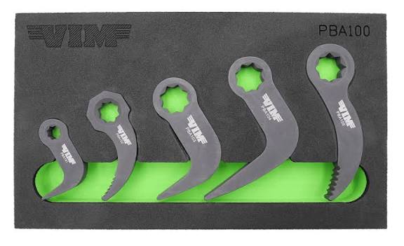 Vim Tools PBA100 5 pc. Pry Bar Attachment Set