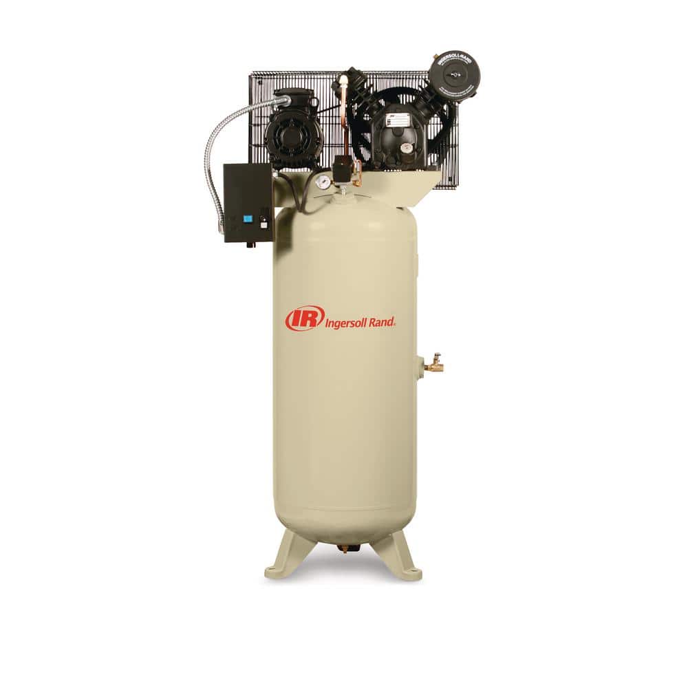 Ingersoll Rand 2340L5-V 60 Gal Two-Stage Vertical Air Compressor front view