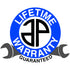 Astro Pneumatic Lifetime Warranty Guaranteed logo large format