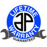 Astro Pneumatic Lifetime Warranty Guaranteed badge