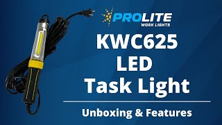 Alert Stamping KWC625 500 Lumen COB LED Task Light, 25 Ft 18/2 SJTW