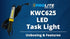 Alert Stamping KWC625 500 Lumen COB LED Task Light, 25 Ft 18/2 SJTW