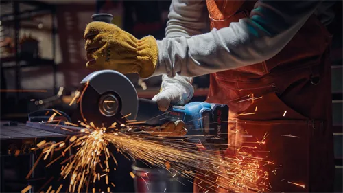 Bosch GWS18V-10PB14 18V Brushless 4-1/2 – 5 In. Angle Grinder Kit with No Lock-On Paddle Switch and (1) CORE18V® 8 Ah High Power Battery