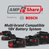 Bosch GBA18V80 18V CORE18V® Lithium-Ion 8 Ah High Power Battery
