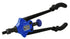 Astro Pneumatic 1452 XL Hand Riveter close-up angled view showing blue head and handles