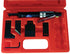 Astro Pneumatic 1750K Air Scraper Kit tool and blade set displayed in red molded case