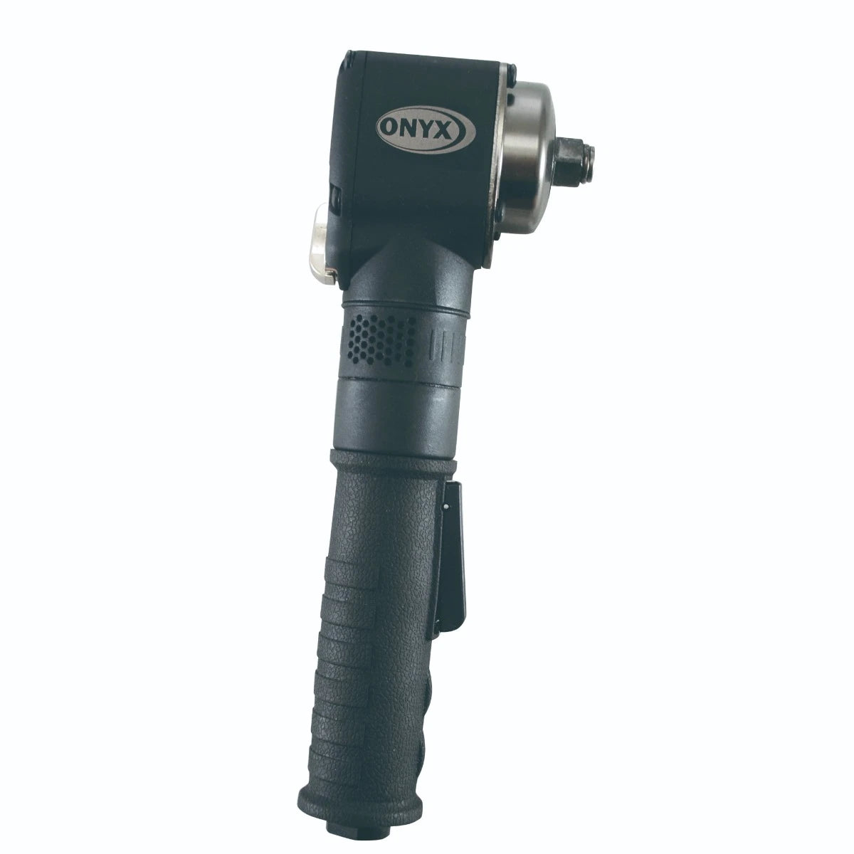 Astro Pneumatic AST-1832 ONYX 1/2" Nano Angle Impact Wrench, straight front profile view