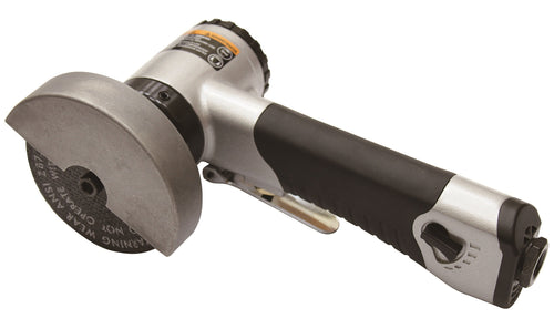 Astro Pneumatic AST-209 ONYX In-Line 3" Cut-Off Tool, angled view highlighting variable speed control and in-line design