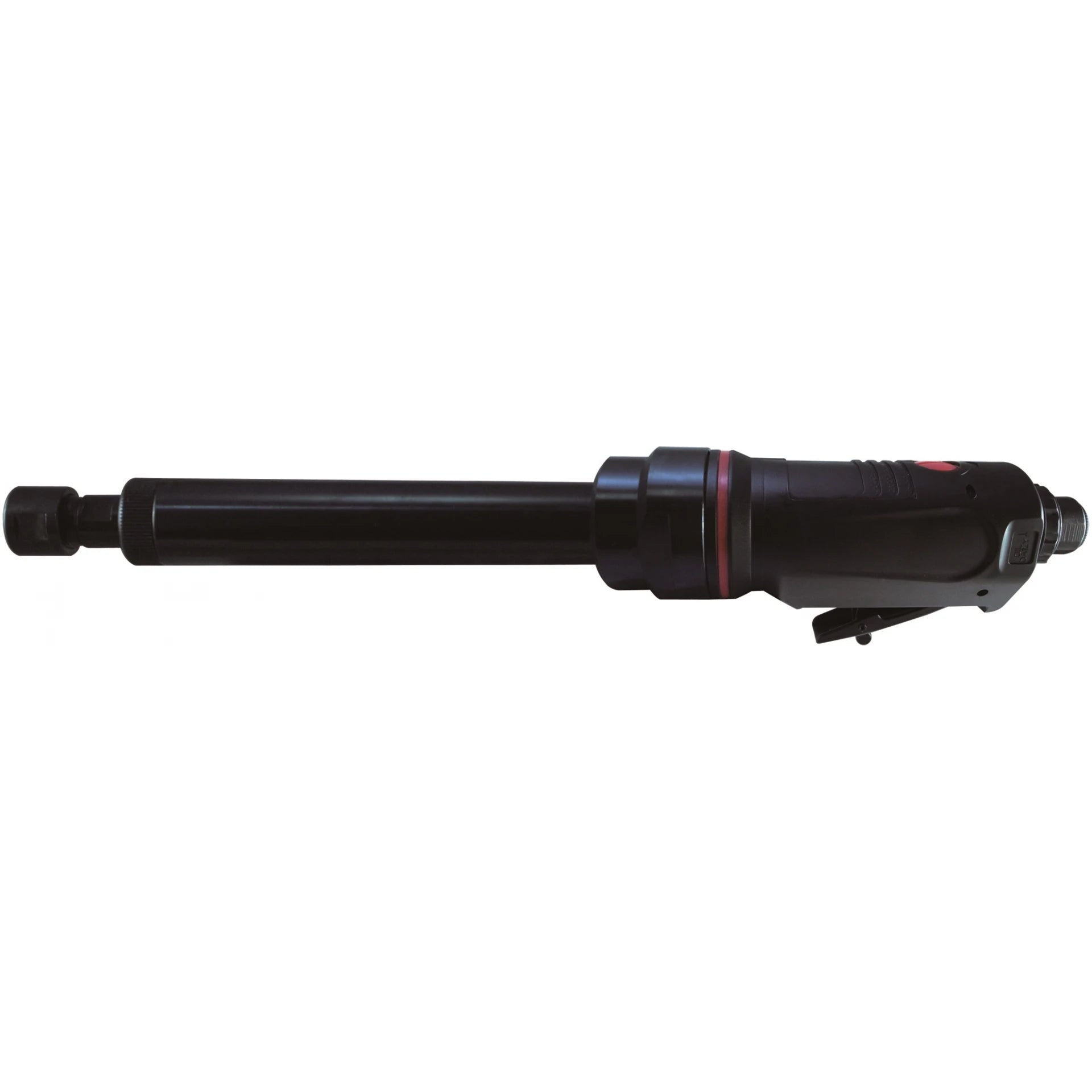 Astro Pneumatic 217 ONYX 13" Extended Shaft Die Grinder 1/4" Collet, side profile on white background