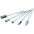 Astro Pneumatic AST-2185 5-piece carbide burr set fanned layout closeup