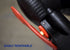 Astro Pneumatic AST-322P ONYX Palm Sander easily removable paddle lever detail view