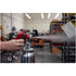 Astro Pneumatic 4008 Red Handle Spray Gun in use, spraying in a workshop
