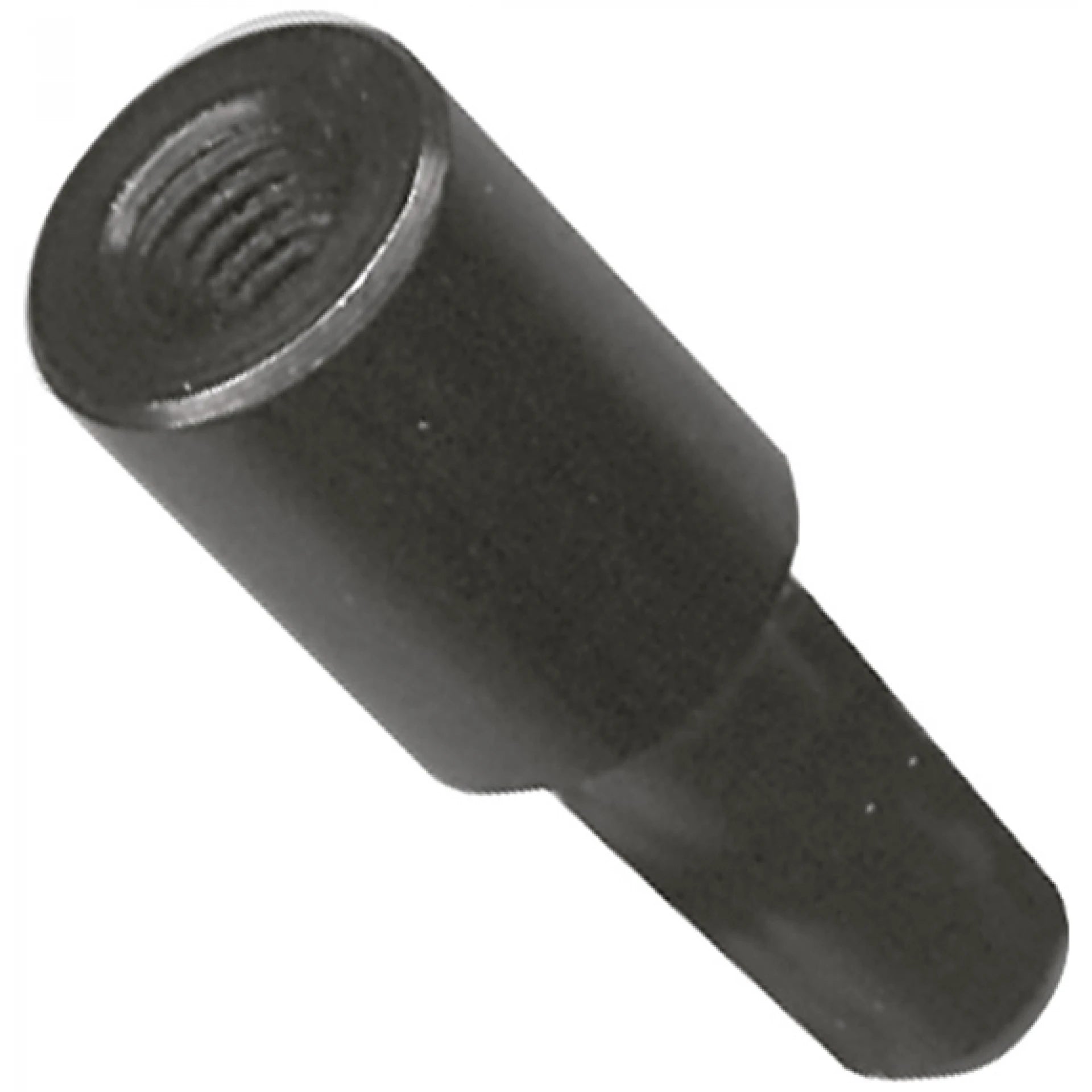Astro Pneumatic 400E-AR 3/8 In. Arbor for Smart Eraser Pad - angled top view showing threaded end