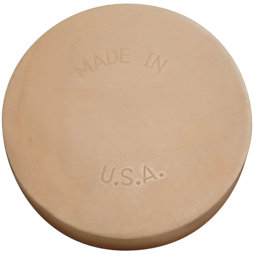 Astro Pneumatic AST-400E 4-inch Smart Eraser molded rubber pad, back view with Made in U.S.A. embossing