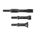 Astro Pneumatic 49803 3pc Chisel & Hammer Bit Set .498 Shank - flat lay product view