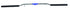 Astro Pneumatic 557100 Fender Extender 80" adjustable extension bar with foam grips and center hooks, side profile