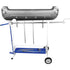 Astro Pneumatic AST-7300 Super Stand with bumper mounted on adjustable bars, side view