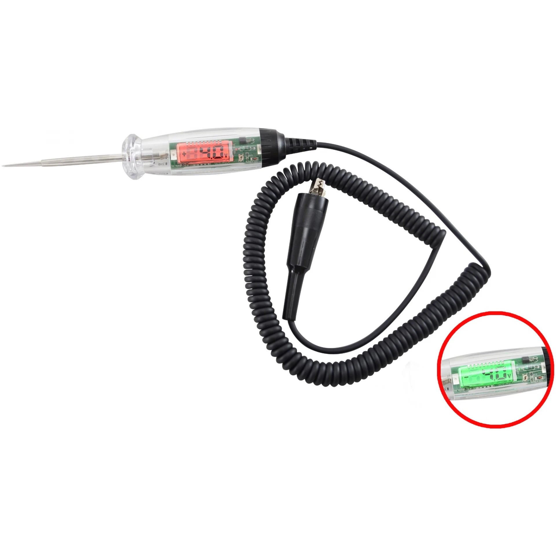 Astro Pneumatic 7767 Digital LCD Wide Range Circuit Tester, 4-60V
