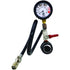 Astro Pneumatic 7856 Cooling System Pressure Tester - top-down angle showing gauge face and hose assembly
