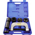 Astro Pneumatic 7865 Ball Joint Service Tool set in blue blow-molded carrying case with C-frame press and adapters