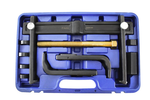 Astro Pneumatic 78830 Heavy Duty Hub Drum and Rotor Puller Kit - stored in blue carrying case