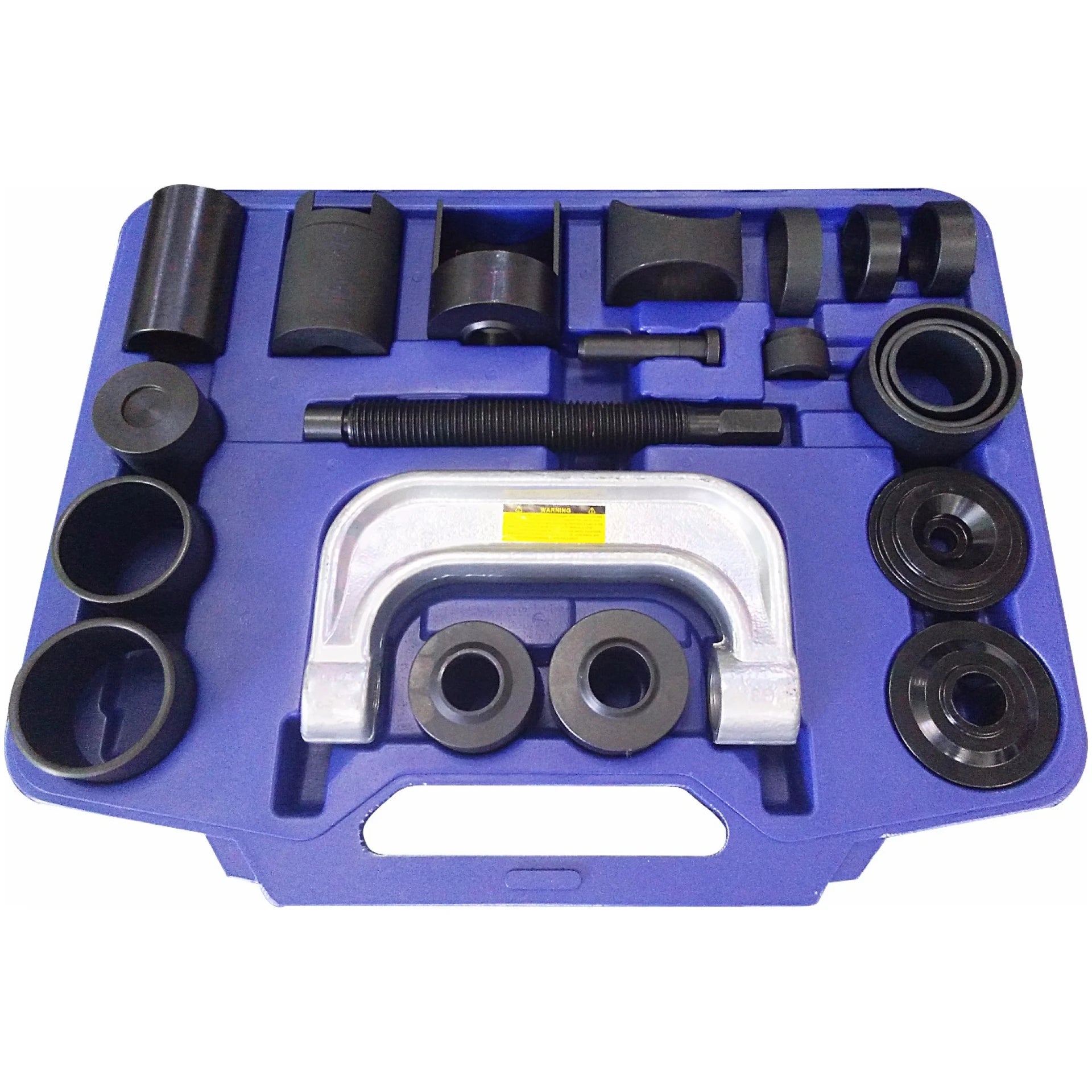 Astro Pneumatic 7897 21-Piece Ball Joint Service Tool and Master Adapter Set in blue carrying case