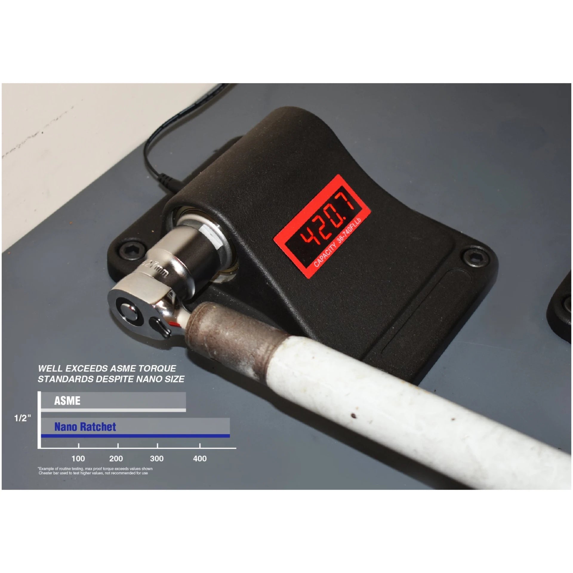 Astro Pneumatic 91210 Nano Ratchet, 1/2" Drive Head in 3/8" Body