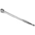 Astro Pneumatic 93812 Nano Ratchet 3/8" Drive Head in 1/4" Ratchet Body Long - full chrome polished finish on white background