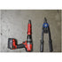 Astro Pneumatic ADN38 XL Rivet Nut Drill Adapter Kit shown mounted in cordless drill alongside rivet tool for scale