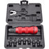 Astro Pneumatic ADN14 Rivet Nut Drill Adapter Kit with all accessories organized in included carrying case