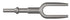 Ajax Tool Works 903-1 1" Fork Chisel Zip Gun Shank, High-Grade Alloy Steel, Made in USA