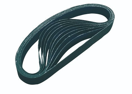 Astro Pneumatic 3035100Z Zirconia 100 Grit Sanding Belt 3/4 x 20.5 Inch, 10-Pack