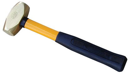 ATD Tools 4069 5 lbs. Non-Sparking Brass Hammer with Fiberglass Handle