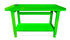 Titan Tools 21925 Neon Green 60-Inch Wide Steel Workbench with Raised Lip Tabletop and Bottom Storage Shelf
